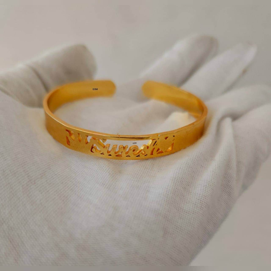 Adjustable Name Kada Gift For Him And Her