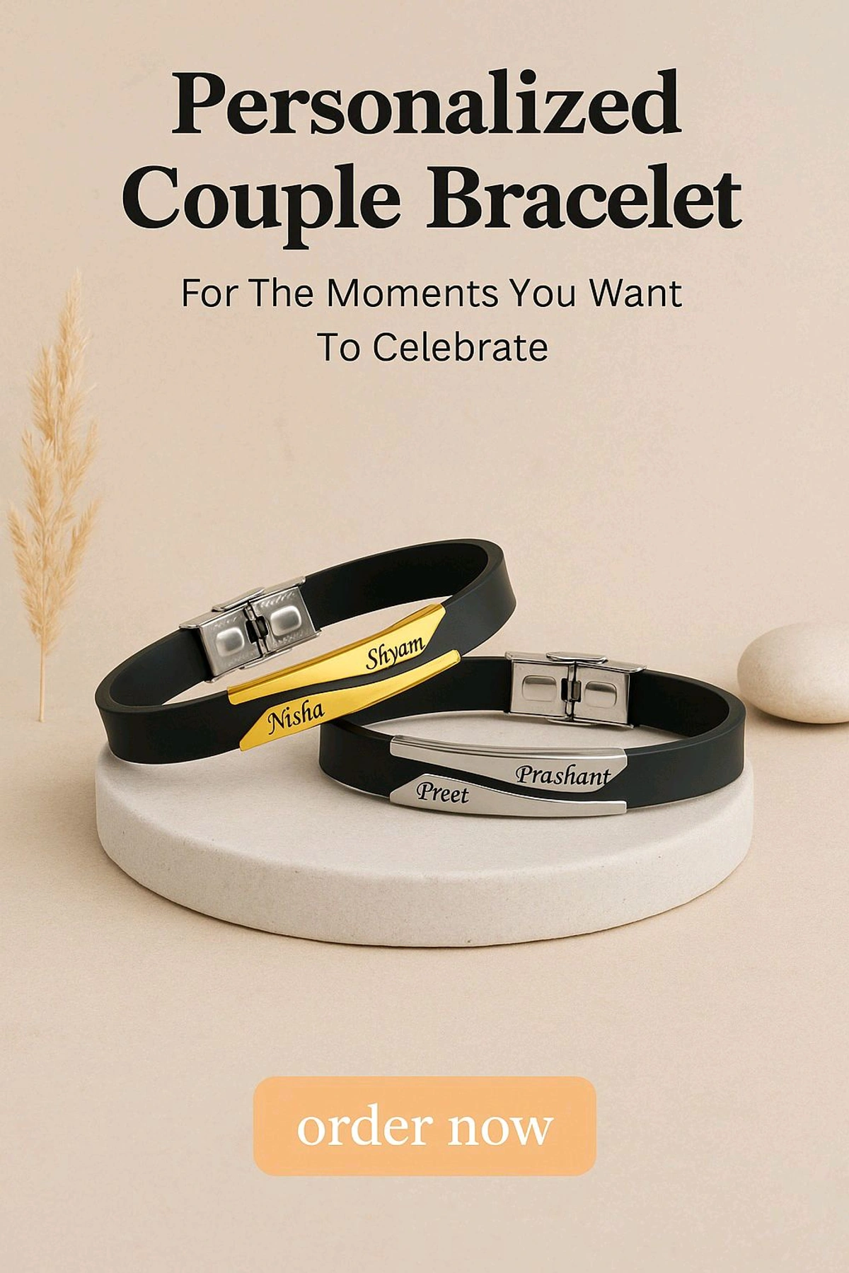 Couple Name Bracelet