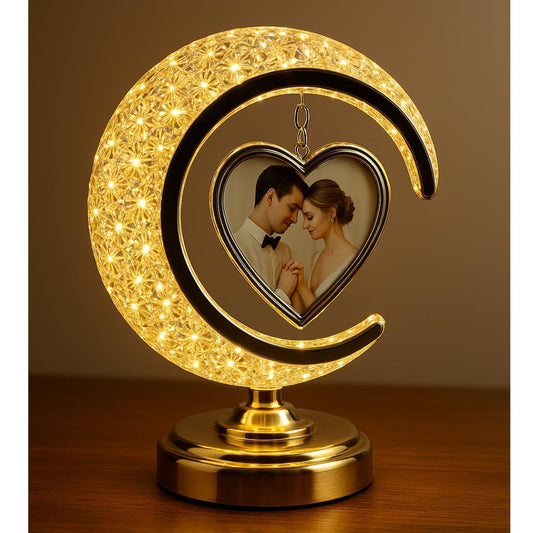 Half Moon Crystal LED Light