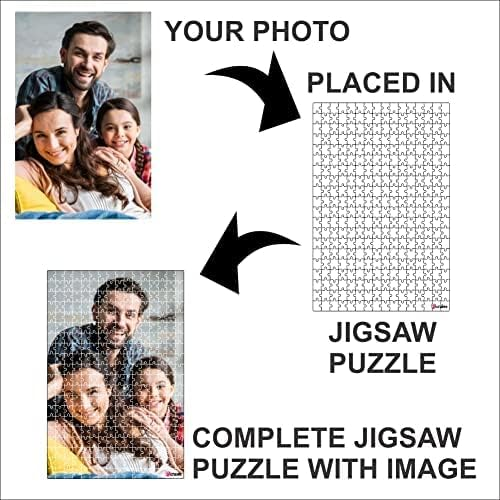Custom A4 Size Jigsaw Puzzle - Personalized Photo, Customizable Image, Fun Gift for Family, Friends, or Special Occasions