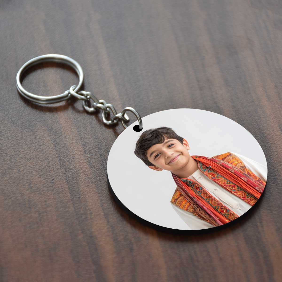 Personalised Sublimation MDF Keychain | Custom Photo Printed Keychain | 5 x 5 cm |
