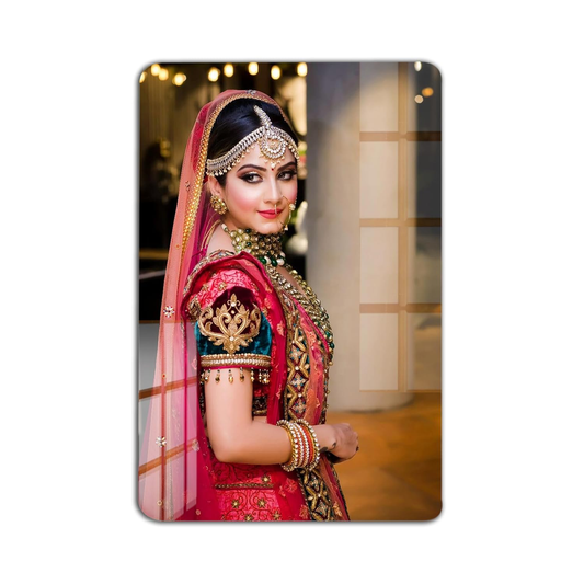 Customized Acrylic Photo Frame for Wall Personalized Clear Acrylic Wall Mount Frameless Picture Photo | Photo Frame for Birthday, Special Moment, Family