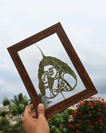 Leaf Art Portrait