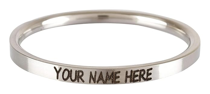 Customized Kaapu or kada For Man & Women | Stainless Steel Cuff