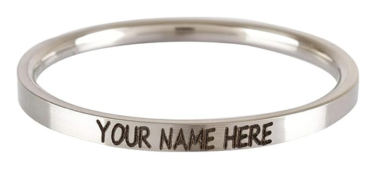 Customized Kaapu or kada For Man & Women | Stainless Steel Cuff