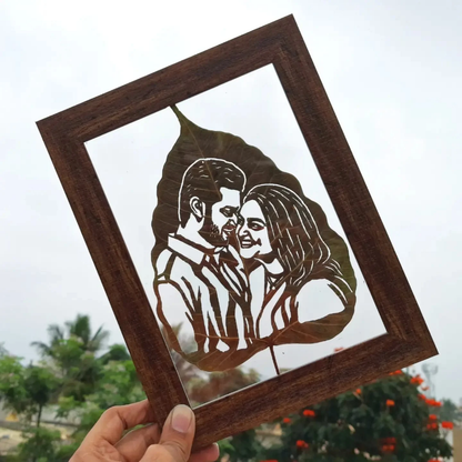 Leaf Art Portrait