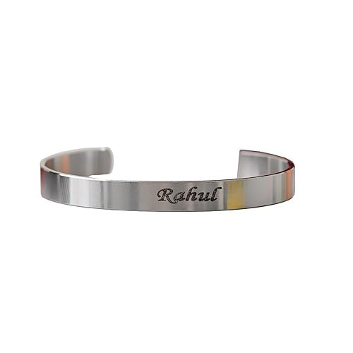 Customized Kaapu or kada For Man & Women | Stainless Steel Cuff