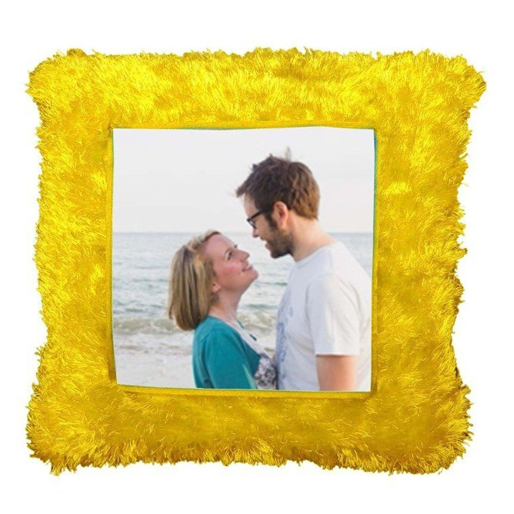 Customized Pillow Sublimation Printed Heart Shapes with Your Photos and Messages | Heart Cushion | Valentine Gifts