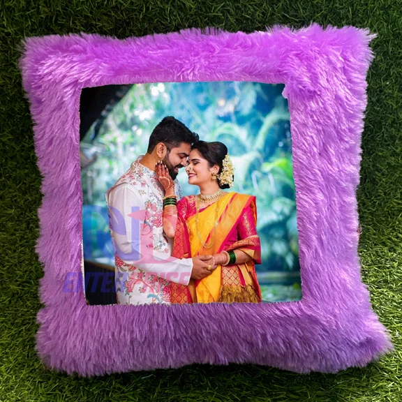 Customized Pillow Sublimation Printed Heart Shapes with Your Photos and Messages | Heart Cushion | Valentine Gifts