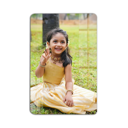 Customized Acrylic Photo Frame for Wall Personalized Clear Acrylic Wall Mount Frameless Picture Photo | Photo Frame for Birthday, Special Moment, Family