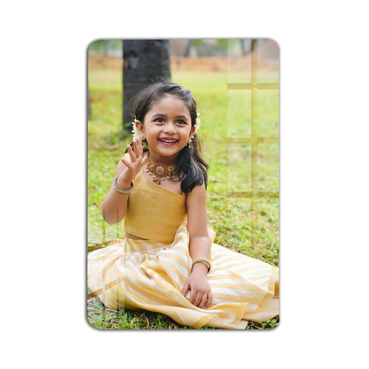 Customized Acrylic Photo Frame for Wall Personalized Clear Acrylic Wall Mount Frameless Picture Photo | Photo Frame for Birthday, Special Moment, Family