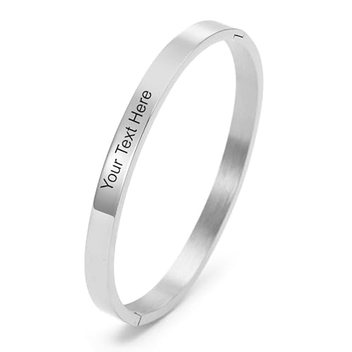 Customized Kaapu or kada For Man & Women | Stainless Steel Cuff